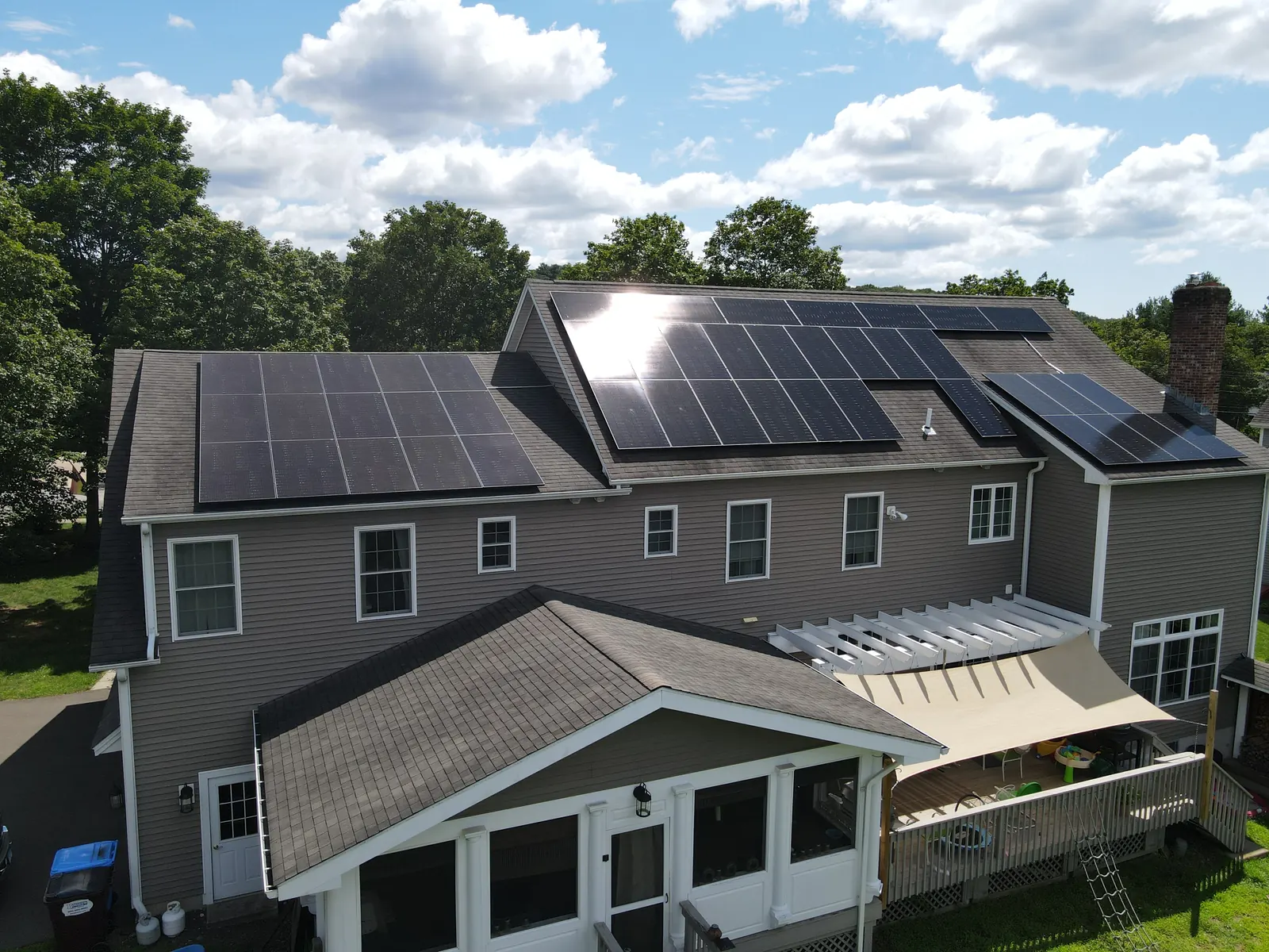 Guilford ct solar installation in Connecticut by Premier Improvements