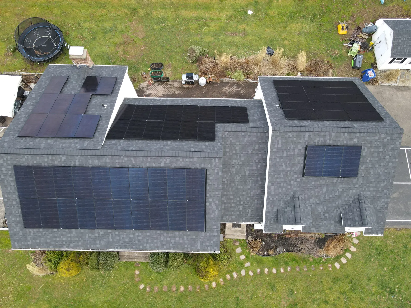 New roof and solar, Middlefield, CT by Premier Improvements