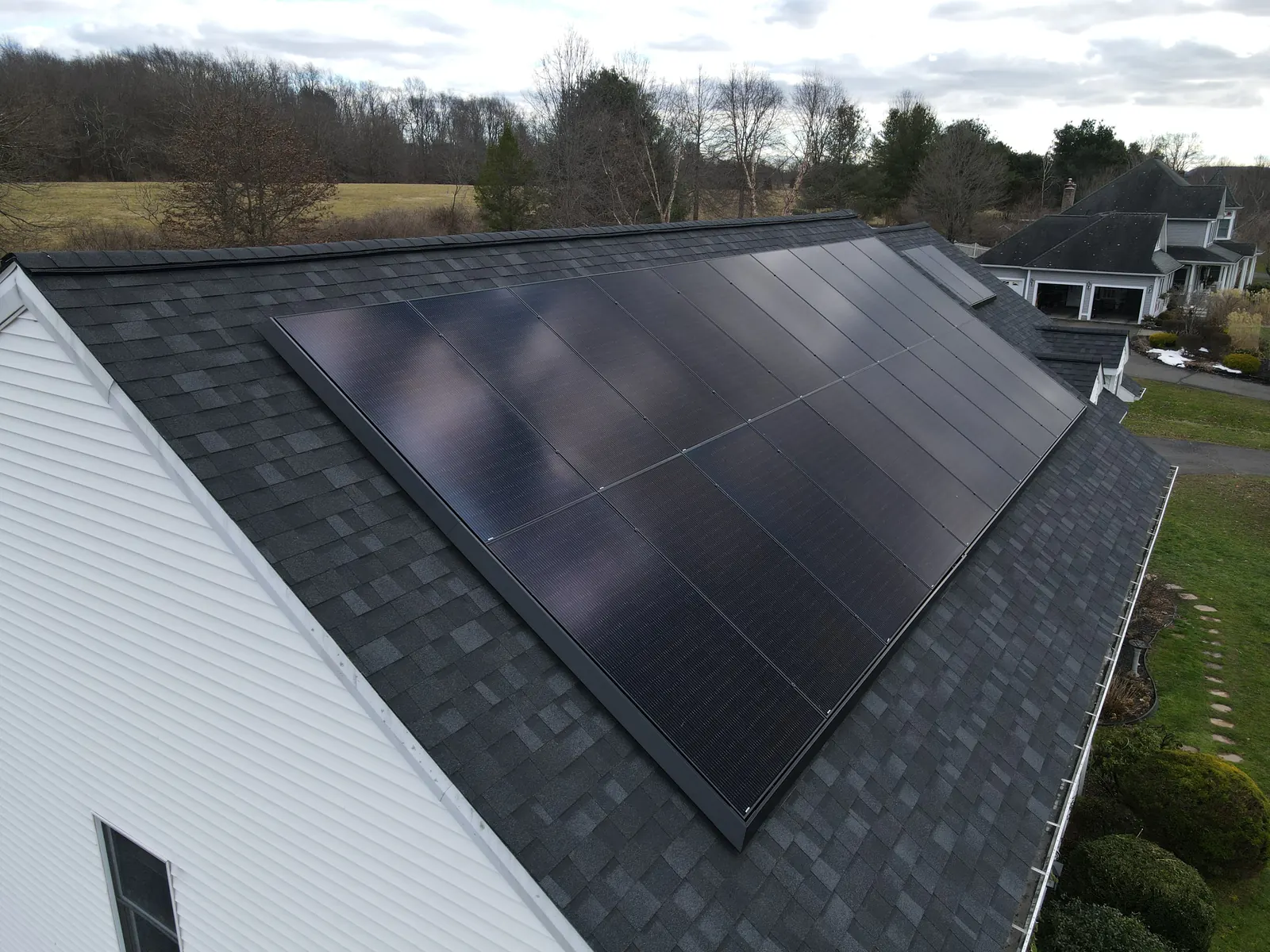Solar and roof, Middlefield, CT by Premier Improvements